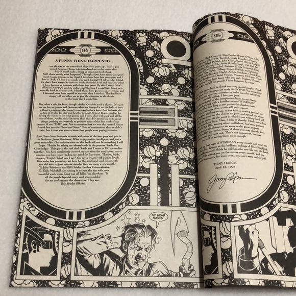 DC COMICS Starman #46 Times Past Good Men & Bad - Picture 14 of 15